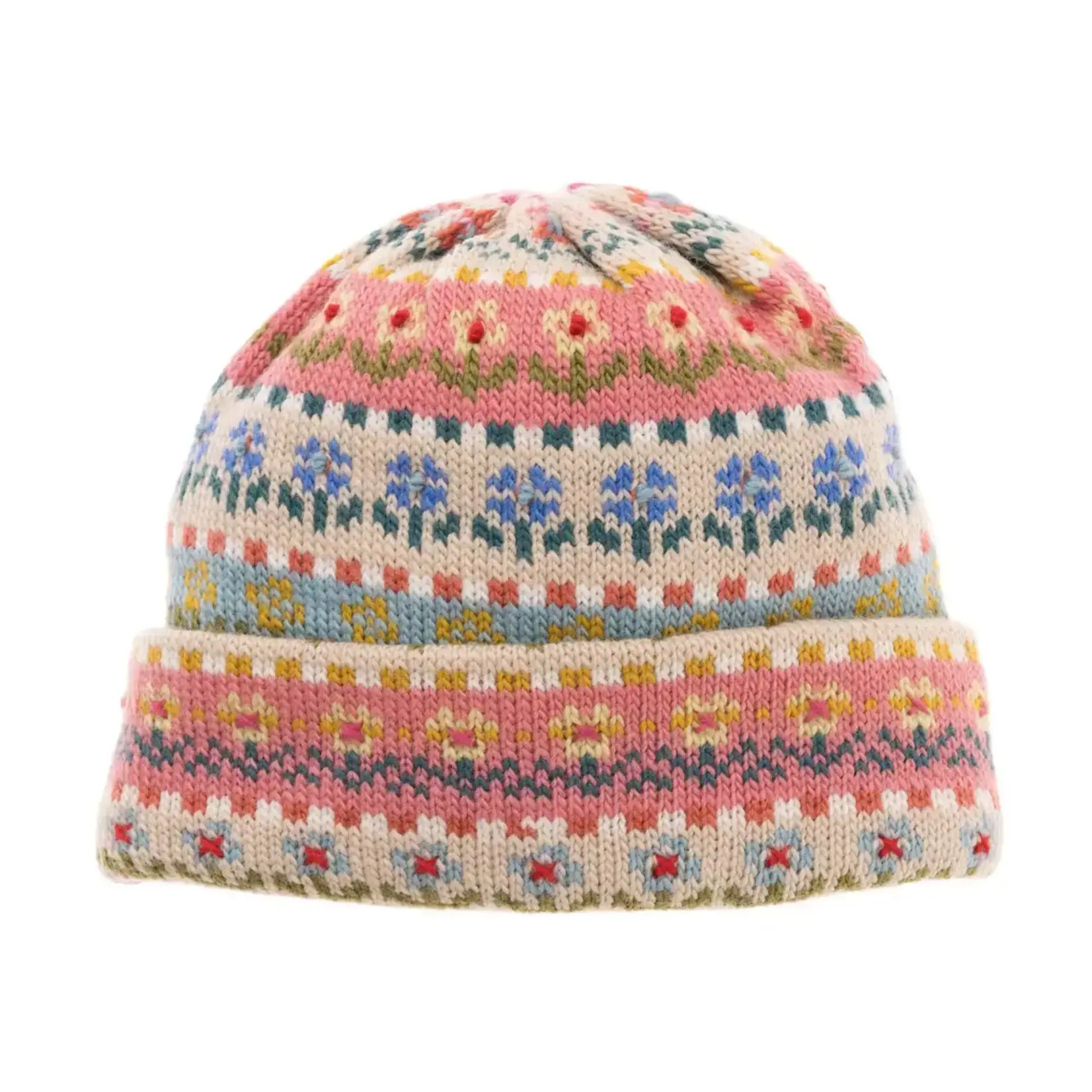 French Knot Tulip Hat