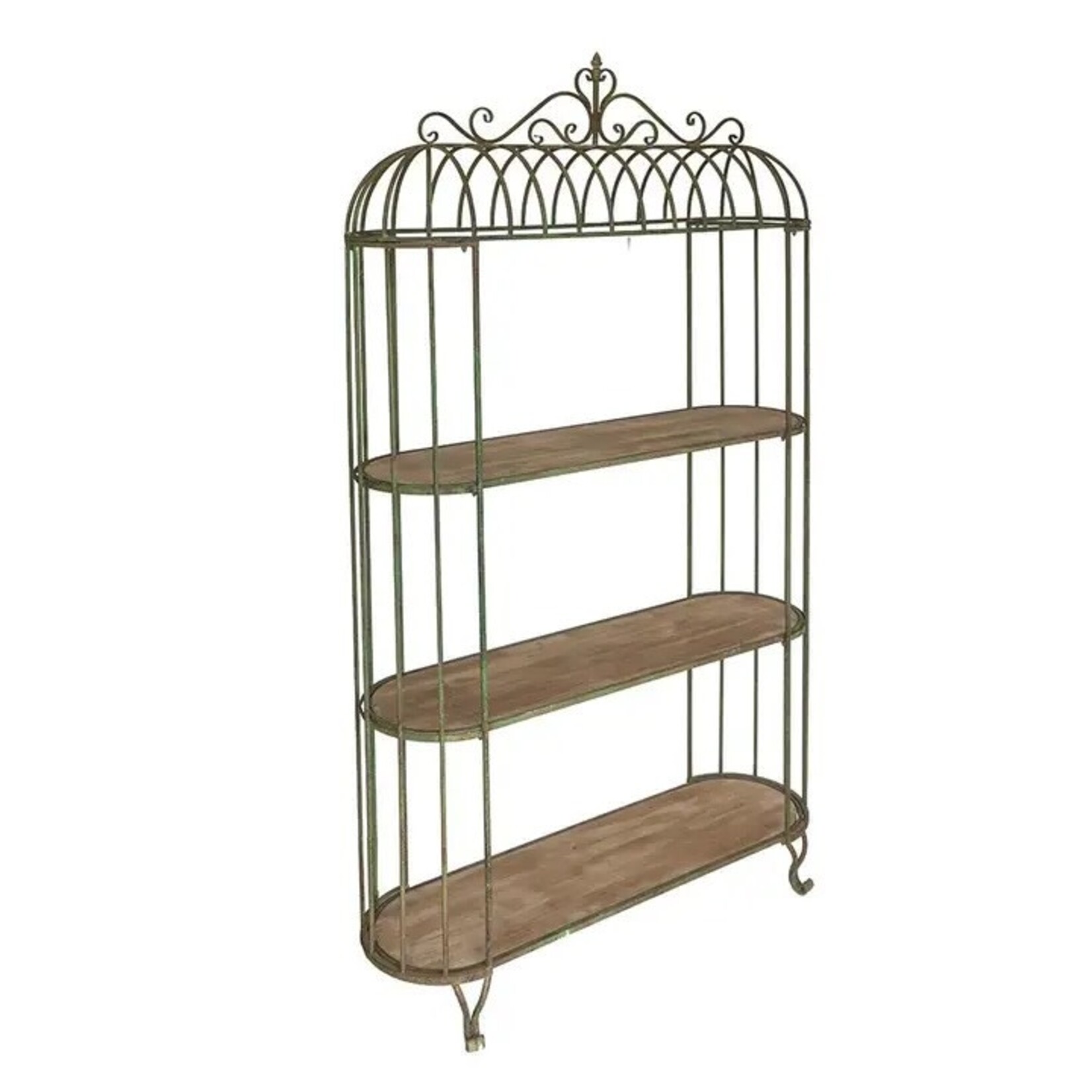 A&B Home Group, Inc 47x16.5x80" 3-Tier Iron