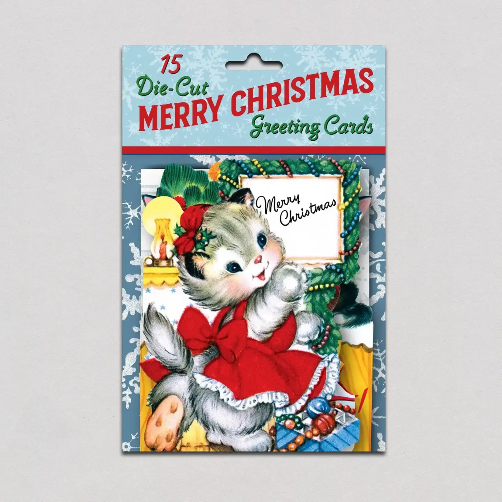 Laughing Elephant Merry Christmas - Christmas Greeting Card Packet