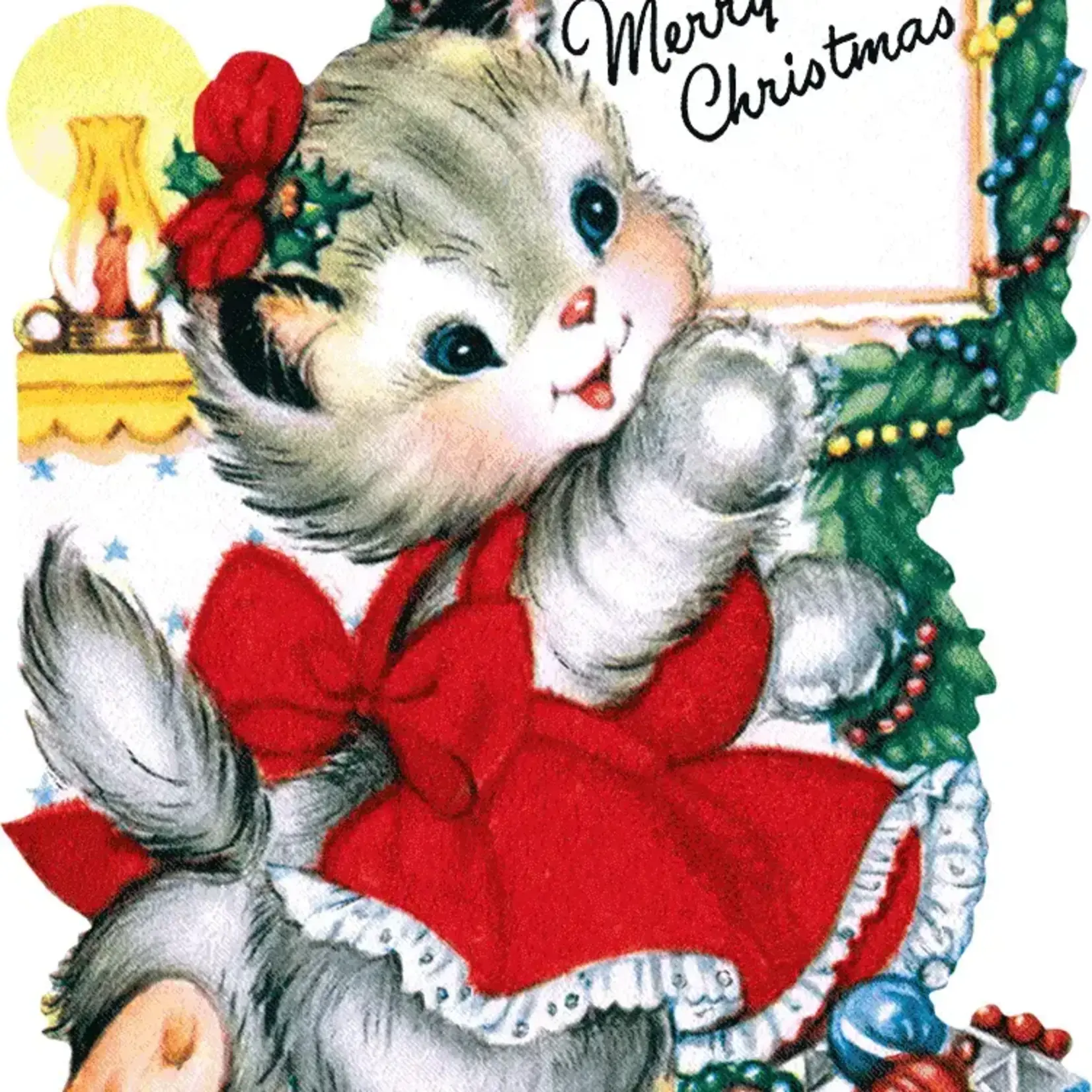 Laughing Elephant Merry Christmas - Christmas Greeting Card Packet