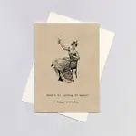 Laughing Elephant 29 Again - Birthday Card