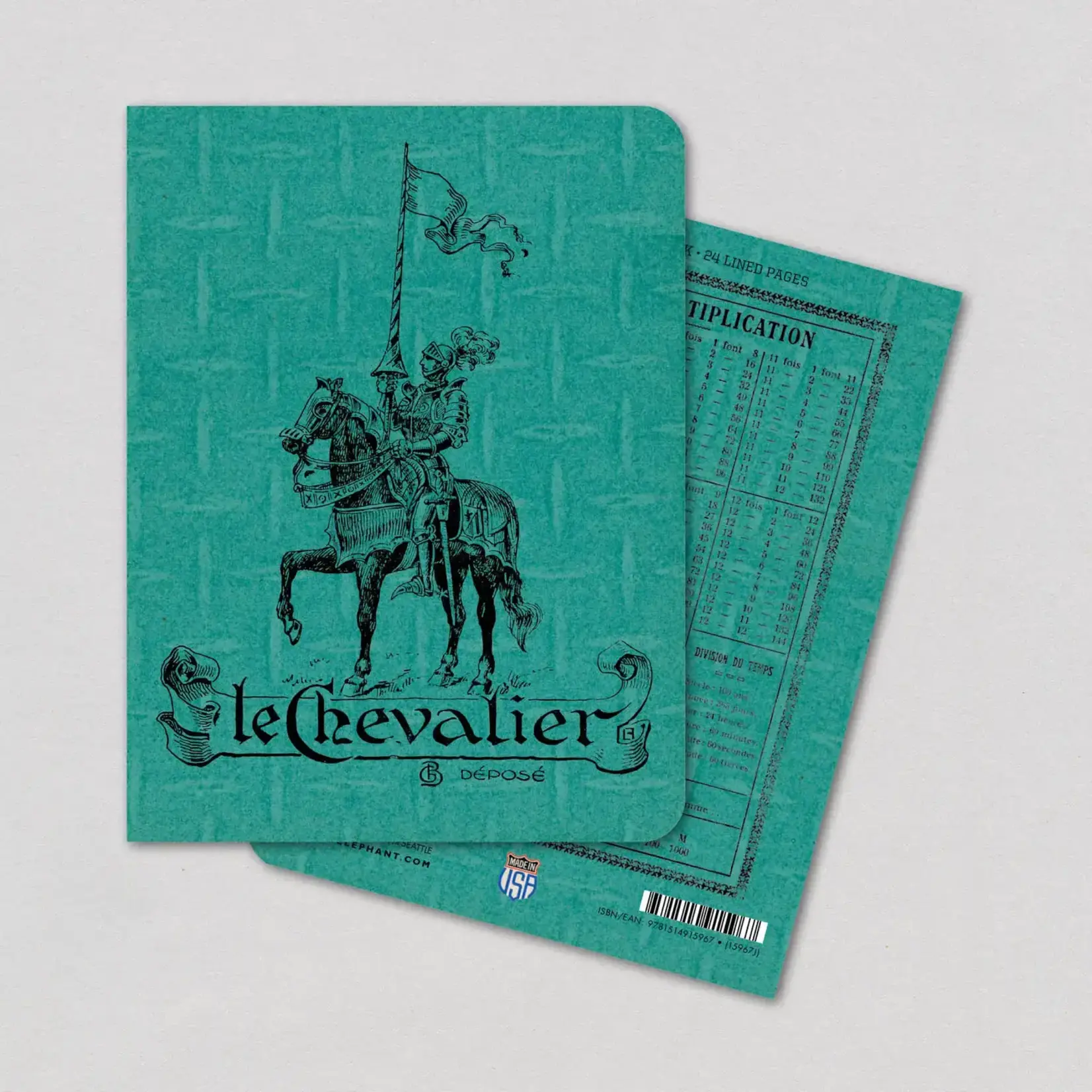 Laughing Elephant le Chevalier - French Notebook