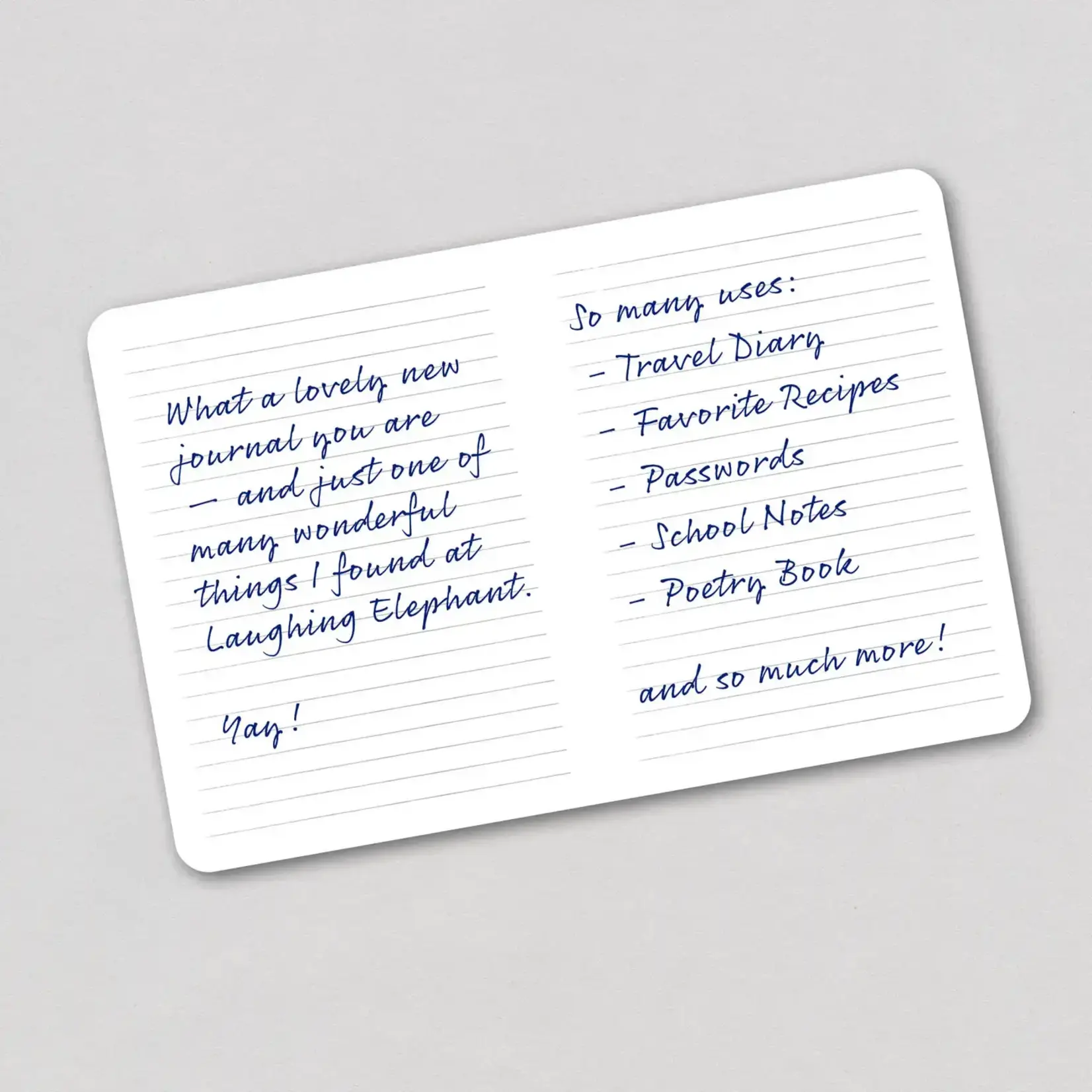 Laughing Elephant le Chevalier - French Notebook