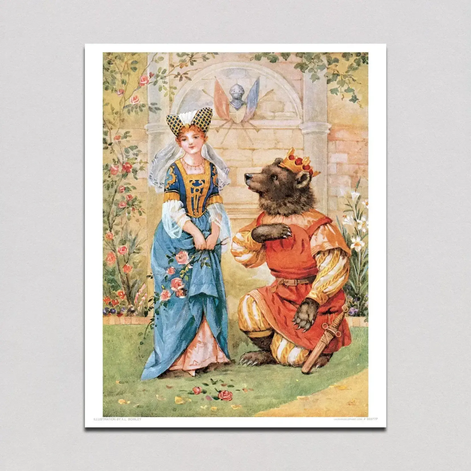 Laughing Elephant Beauty and the Beast - Storybook Classics Print
