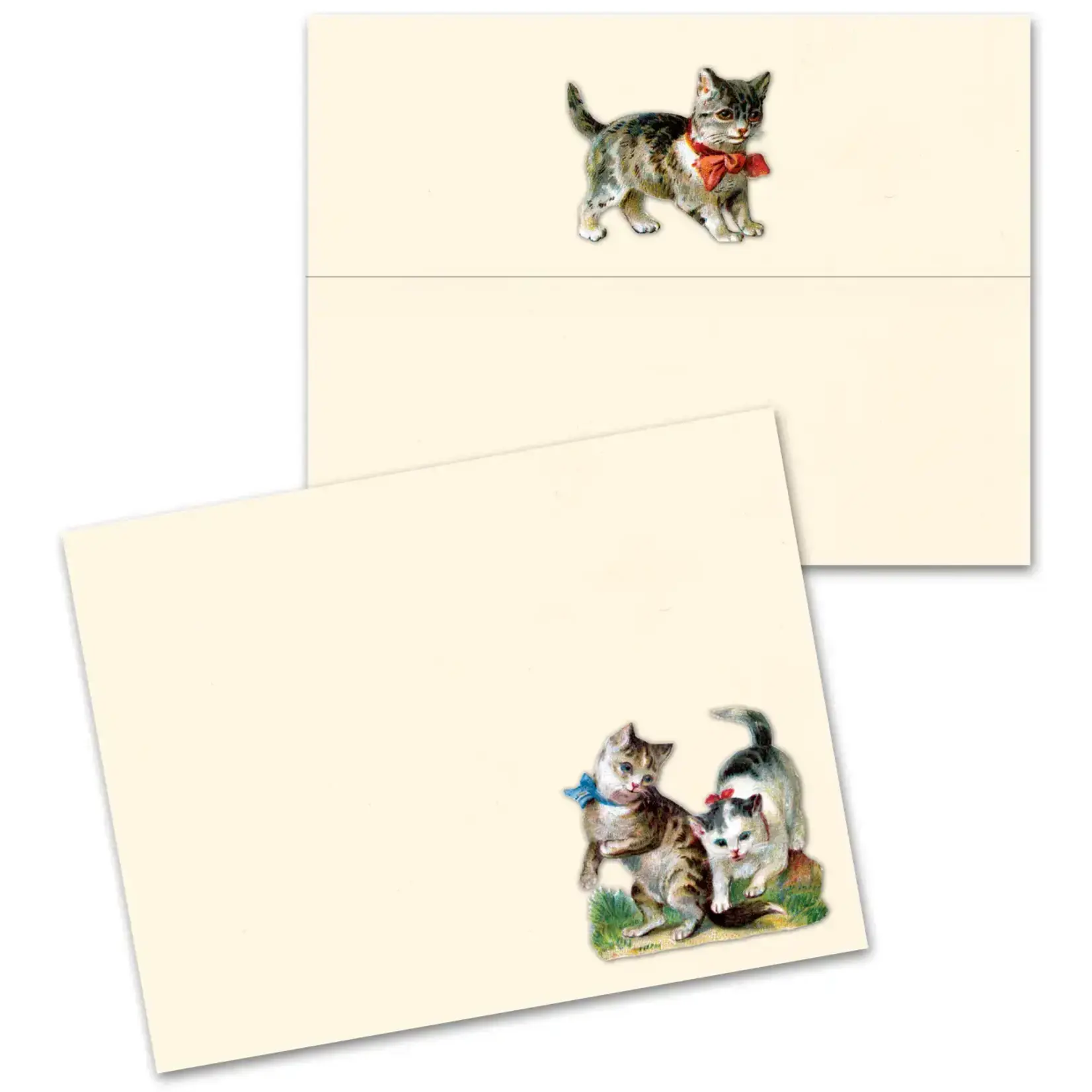 Laughing Elephant Kittens at Play - Letter Writing Set