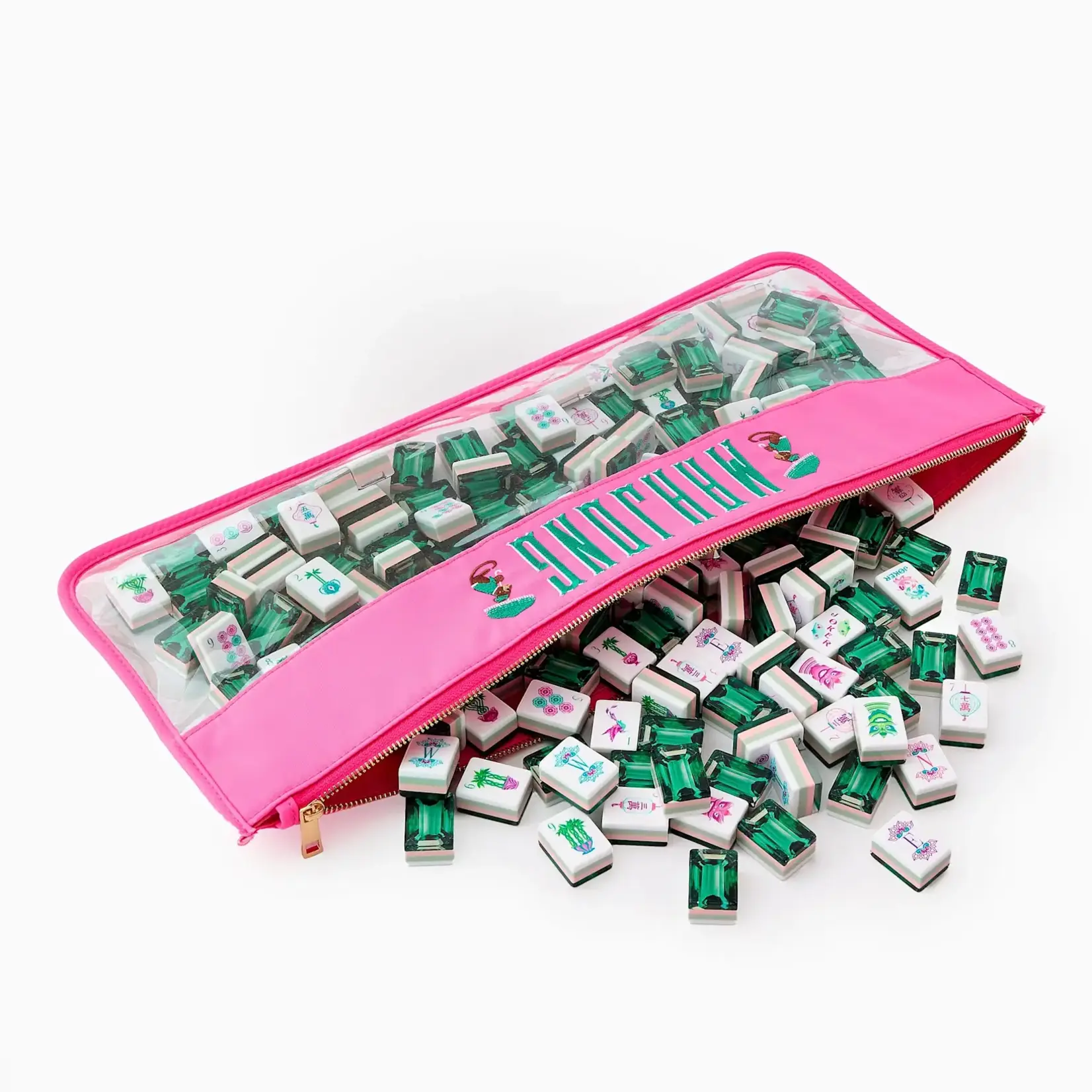 Oh My Mahjong Emerald Mahjong Tiles