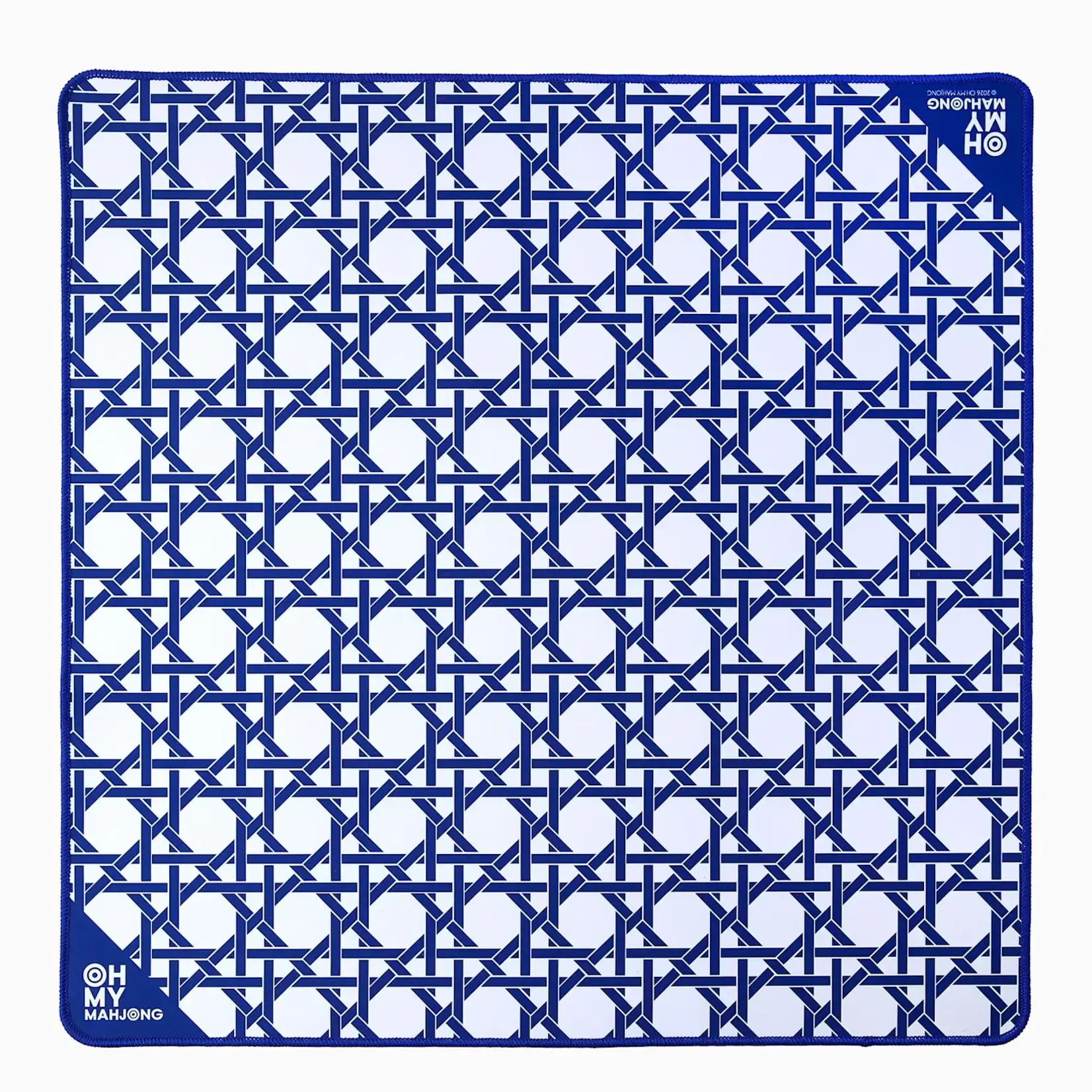 Oh My Mahjong Mini Blue Cane Mat
