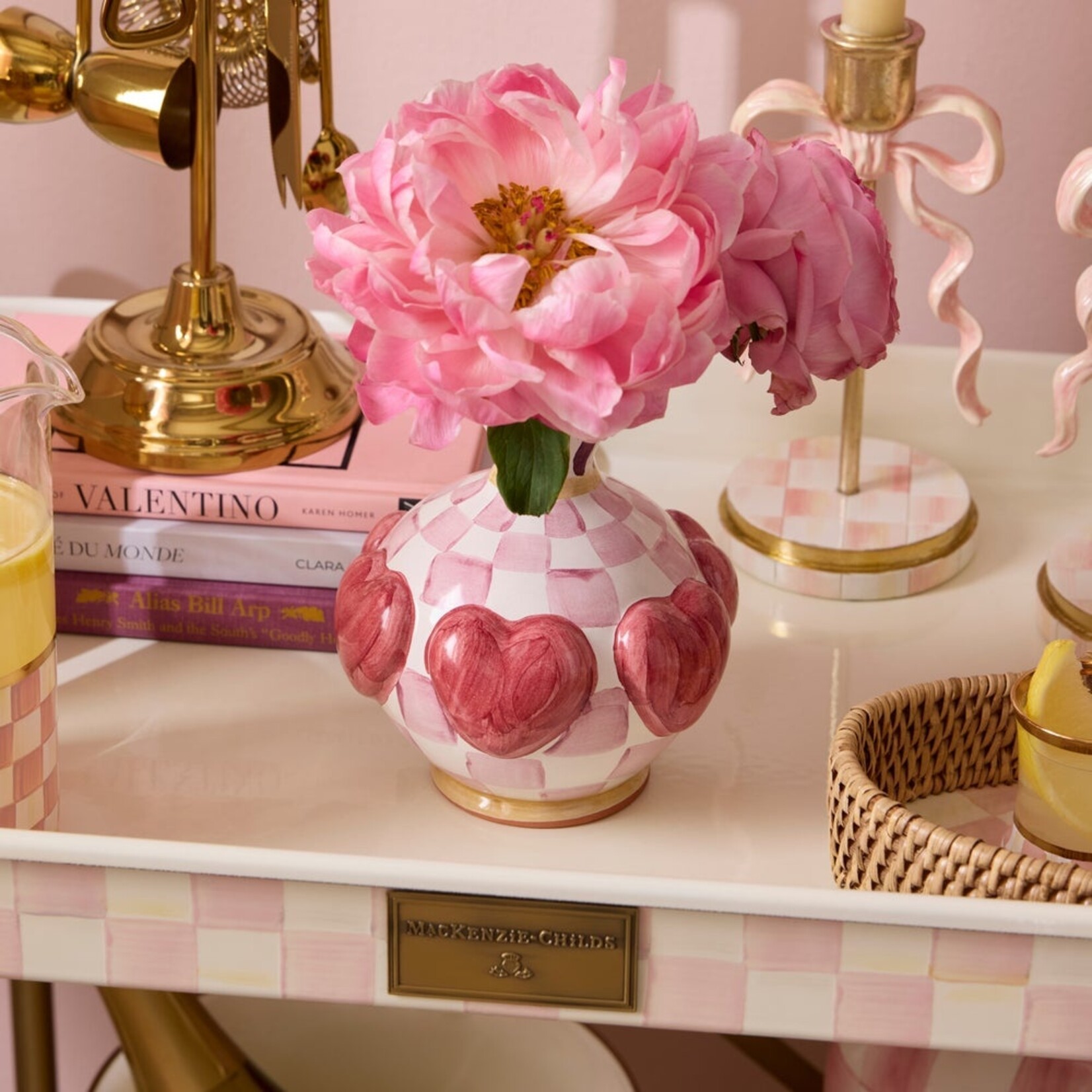 MacKenzie-Childs collectors series: vase edition - heart vase