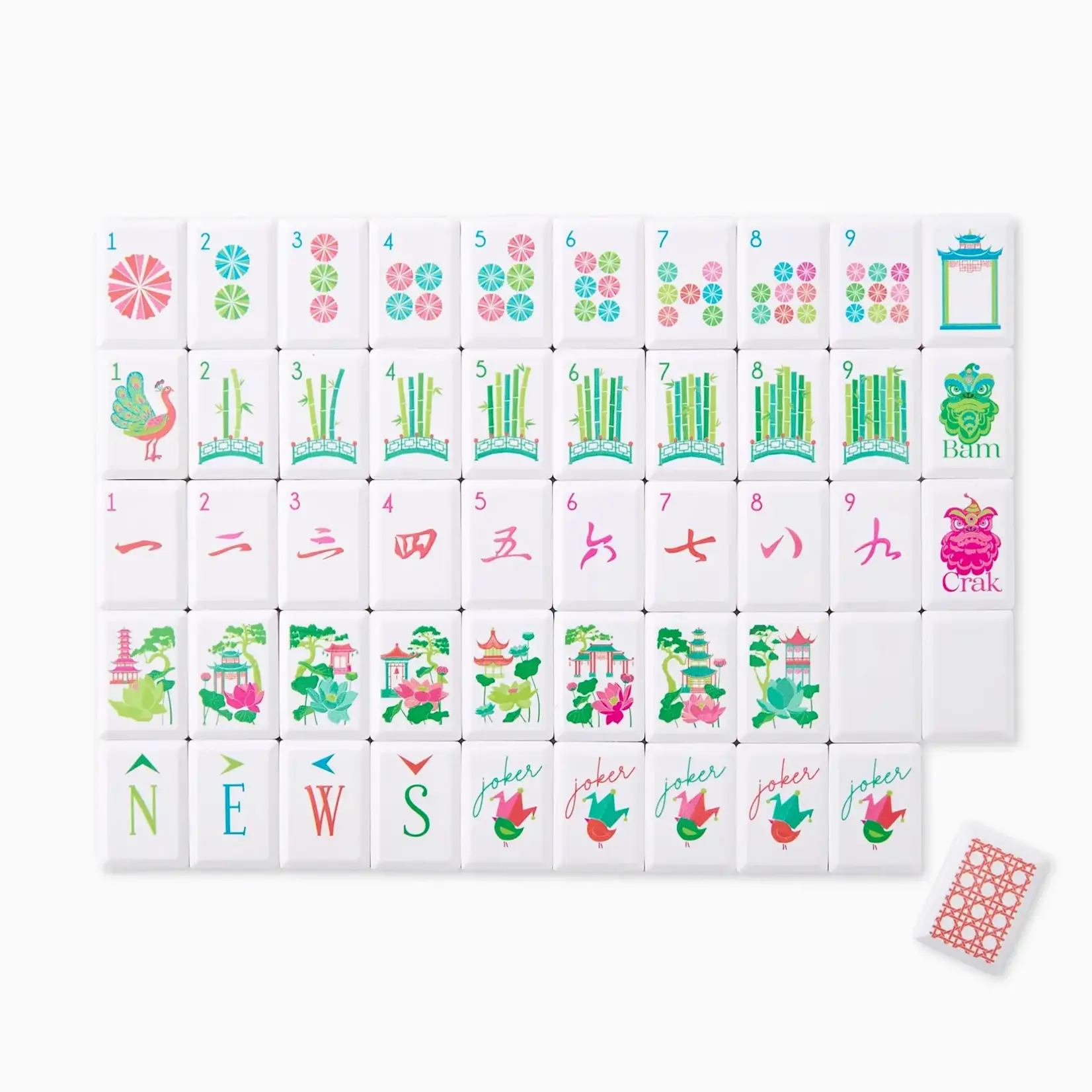Oh My Mahjong Sunburst Debutante Tile Set
