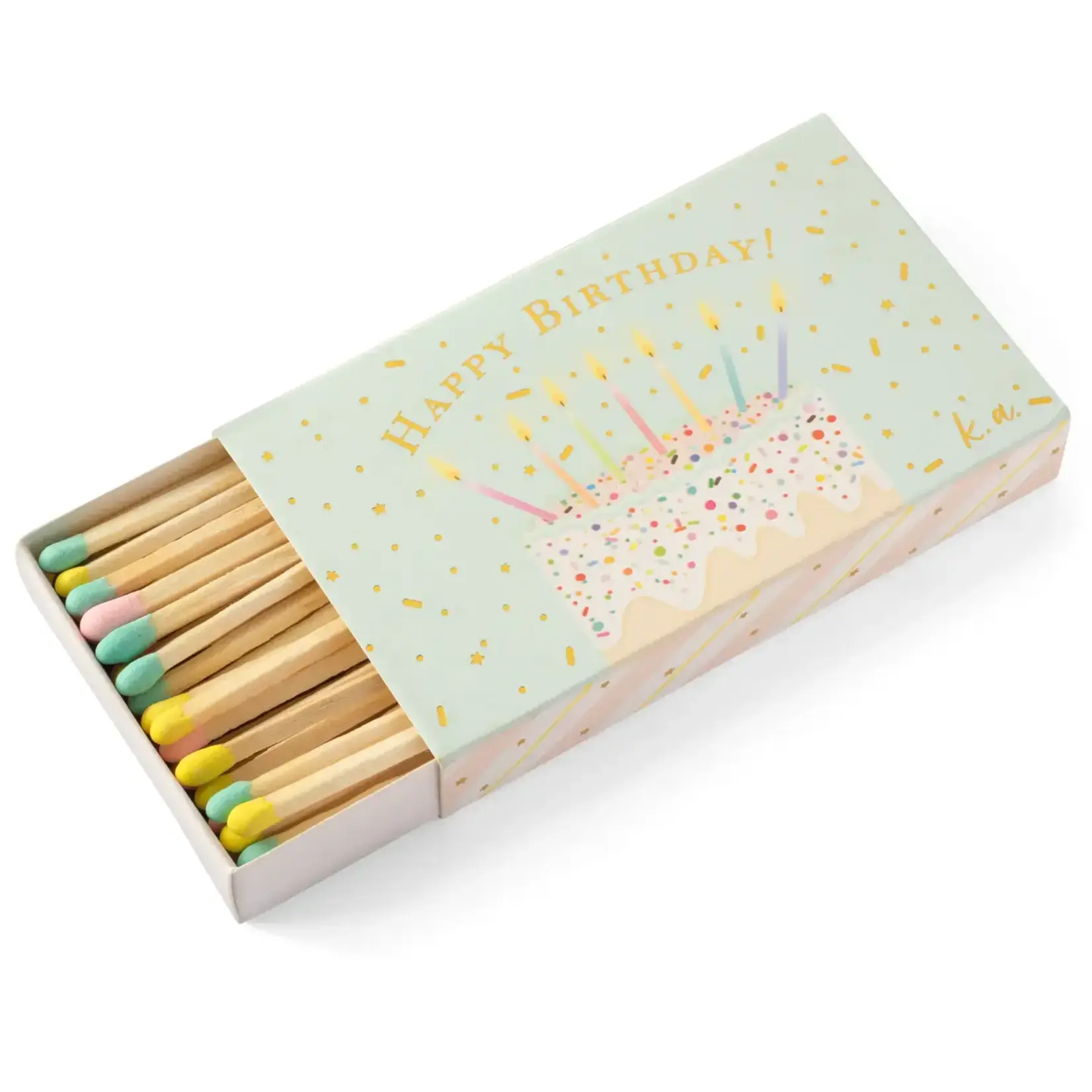 Karen Adams Designs Happy Birthday Matchbox