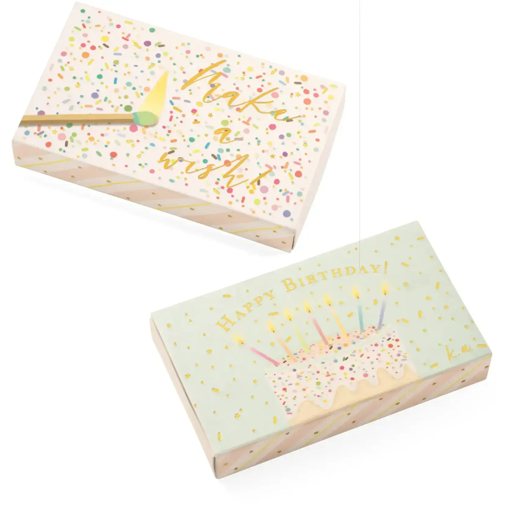 Karen Adams Designs Happy Birthday Matchbox