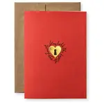Karen Adams Designs Love Lock Greeting Card