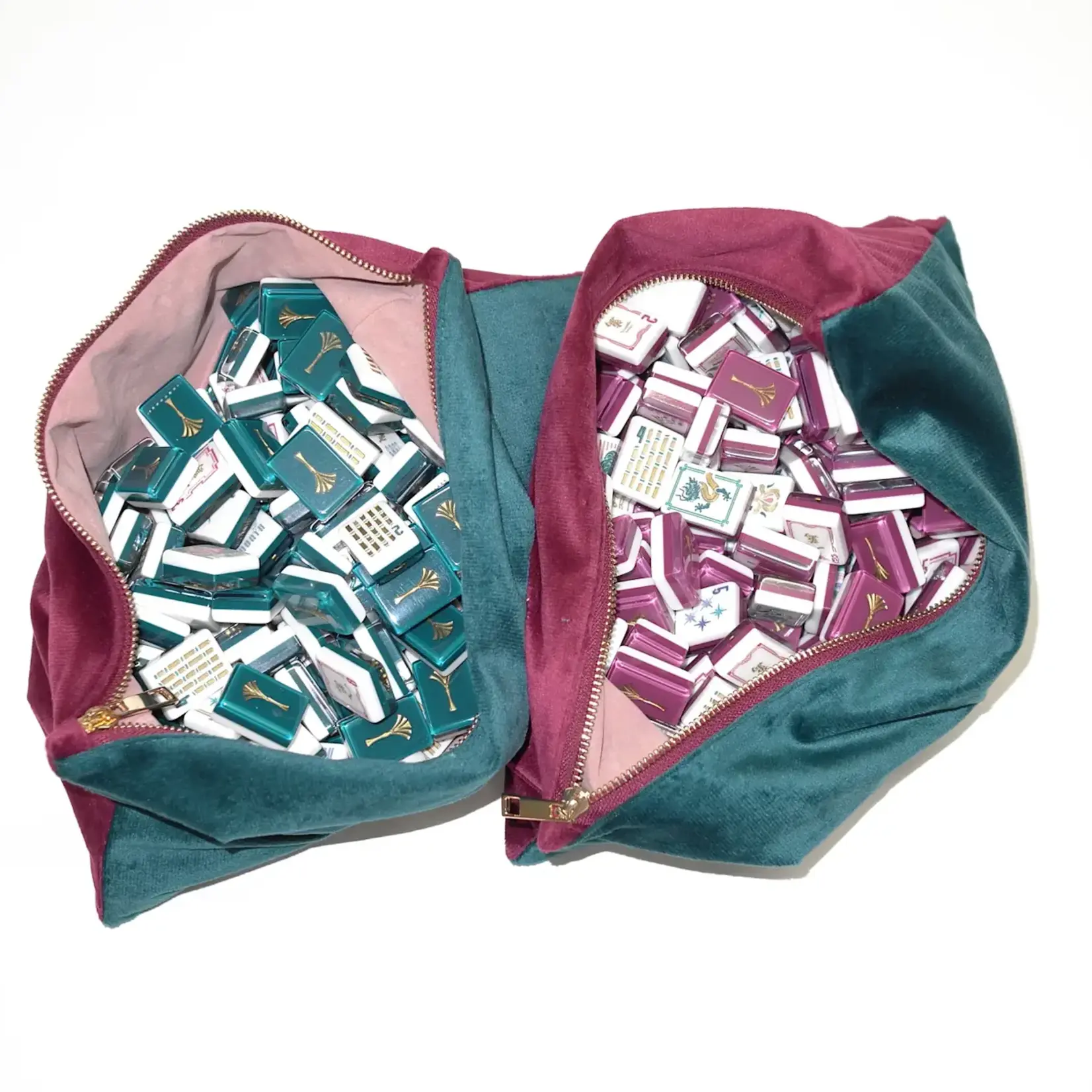 Bam Bird Boutique Deco Velvet Tile Bag