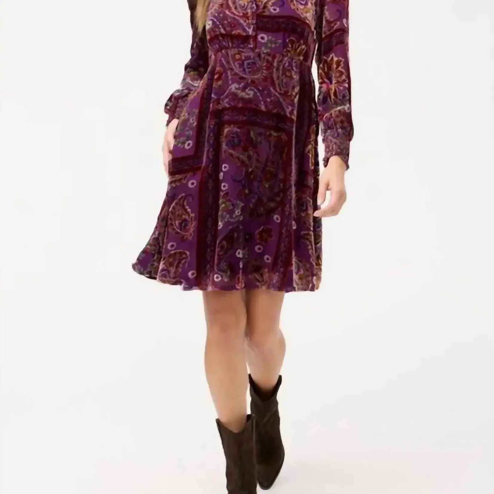 Johnny Was KINNEY DRESS - DOMITILA BURNOUT