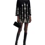 Johnny Was BOUNCE VELOUR KIMONO SLEEVE DRESS - MARIK