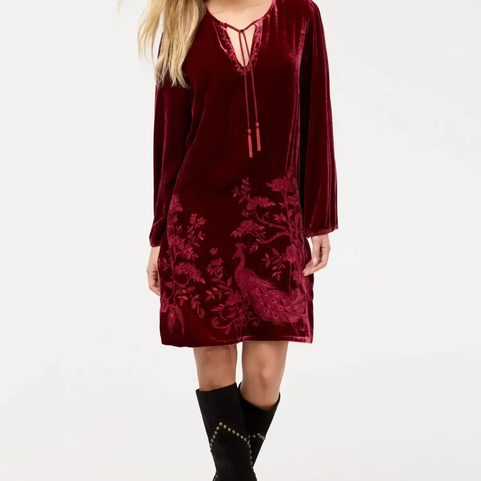 Johnny Was KIMONO SLEEVE RELAXED DRESS - MOLLY