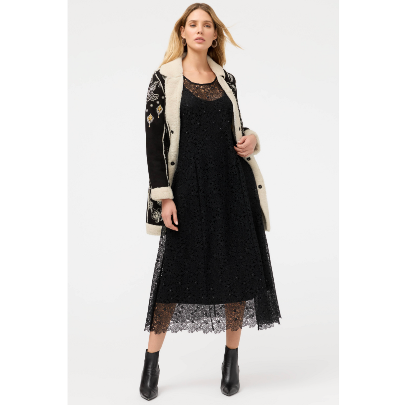 Johnny Was VANTI LACE DRESS (SLIP)