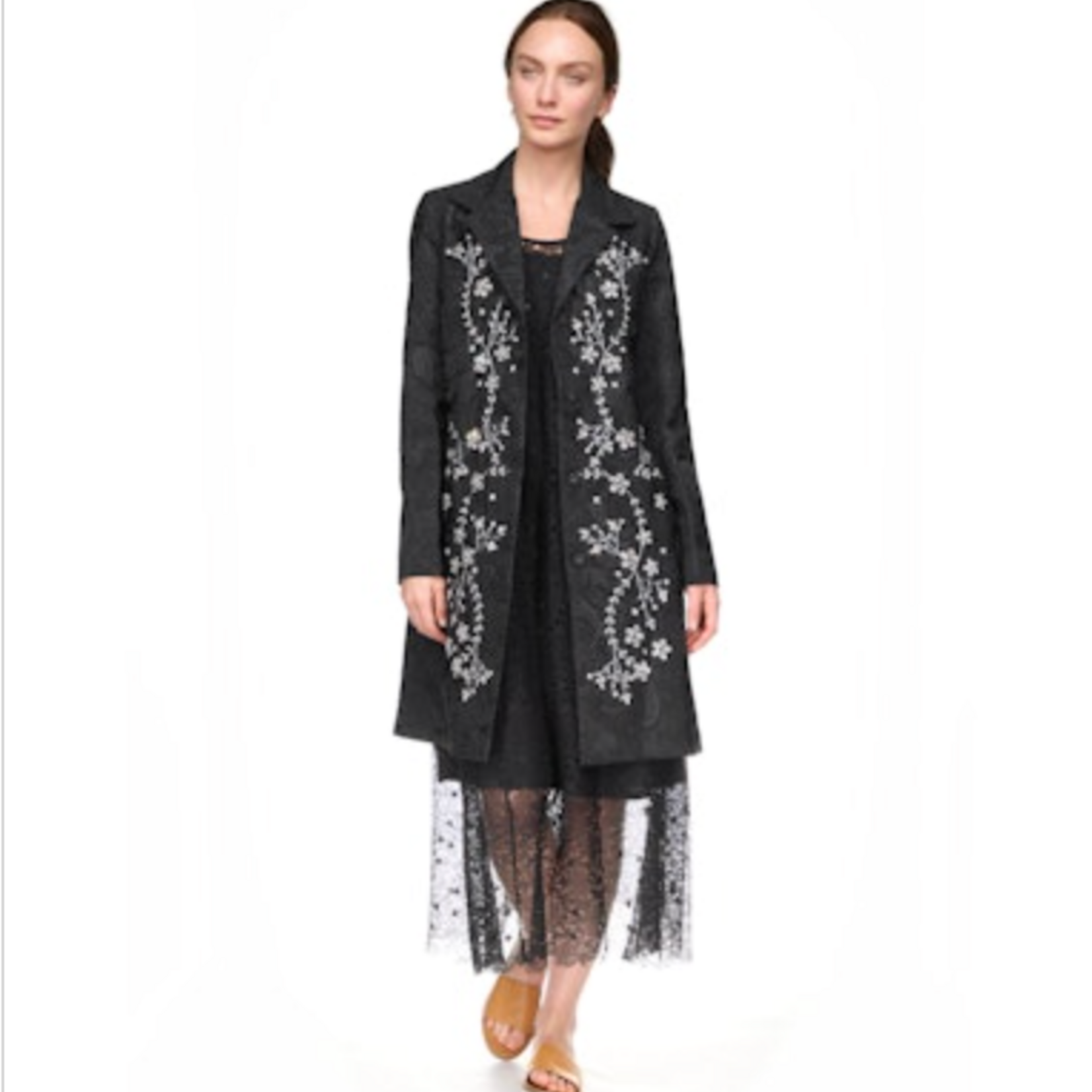 Johnny Was MOR RHINESTONE COAT