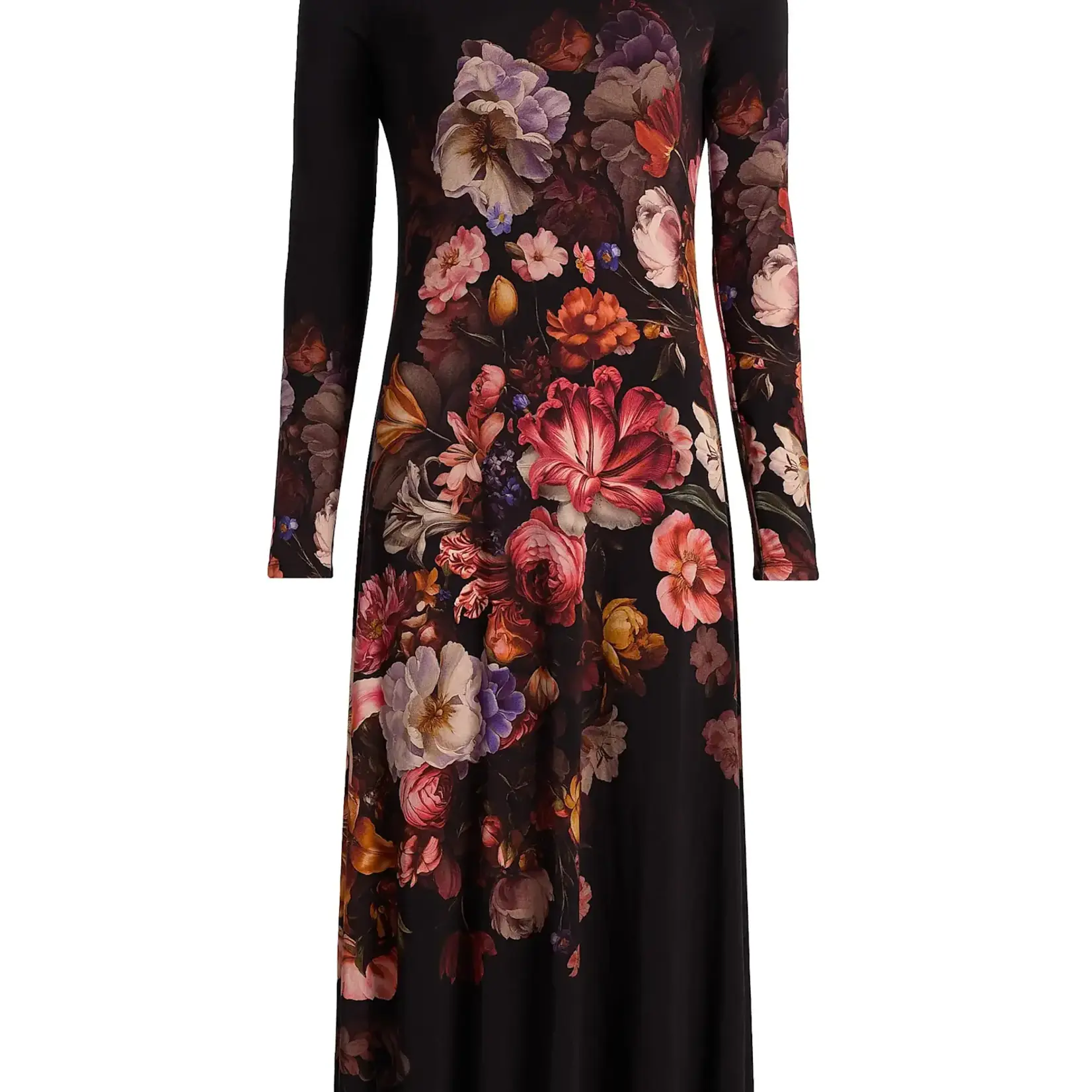 Johnny Was THE JANIE FAVORITE LONG SLEEVE MIDI DRESS- BECKETT