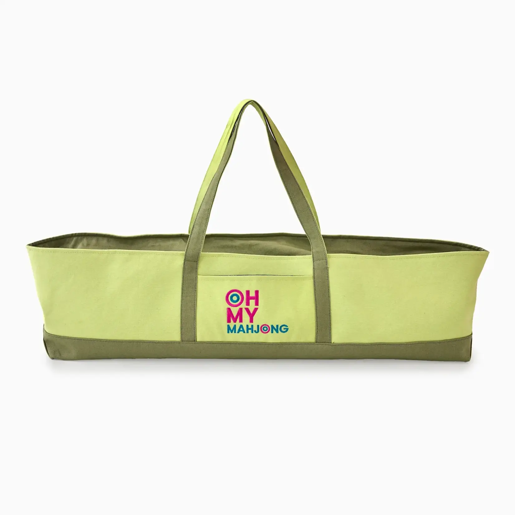 Oh My Mahjong Green Mat Storage Bag