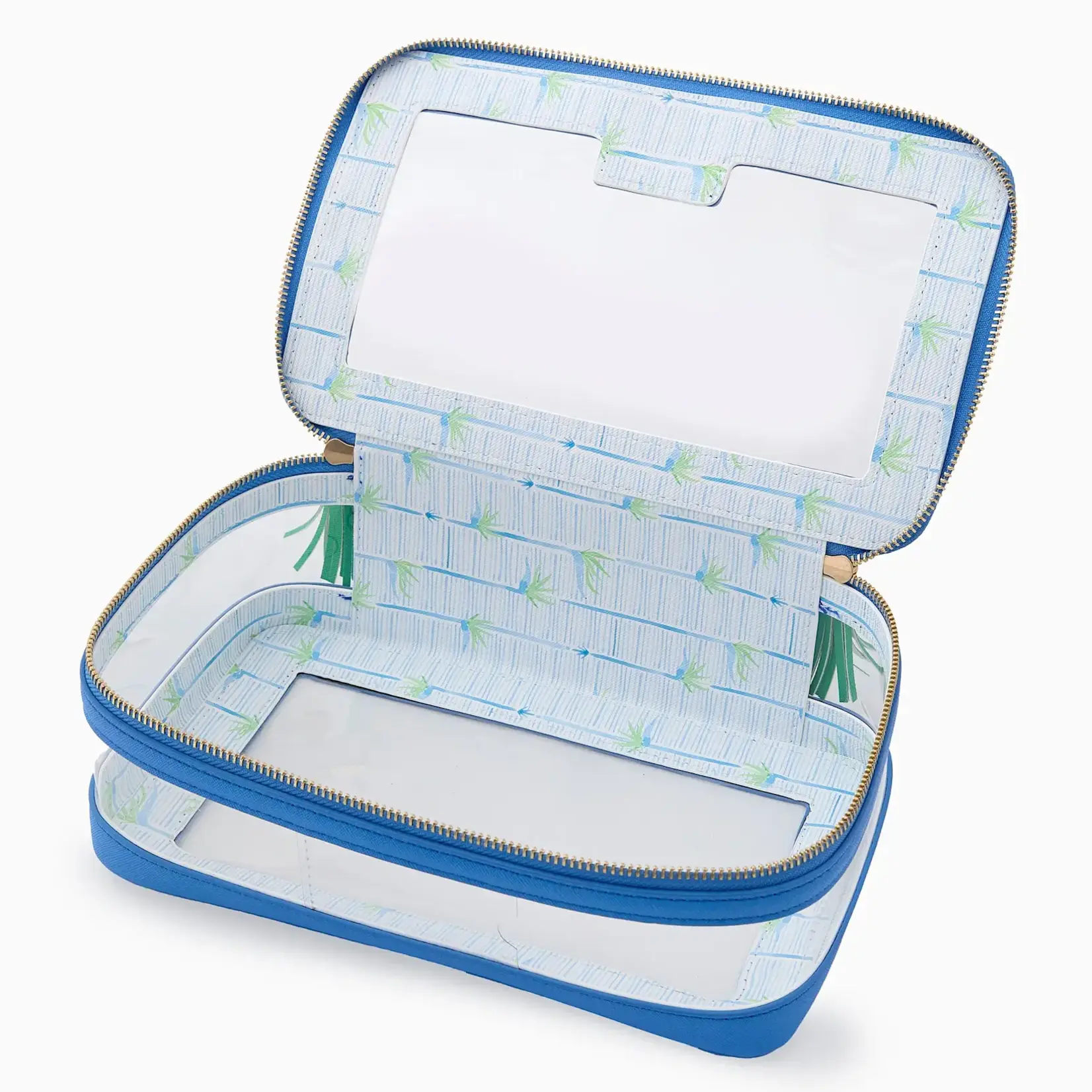 Oh My Mahjong Blue Tile Storage Bag
