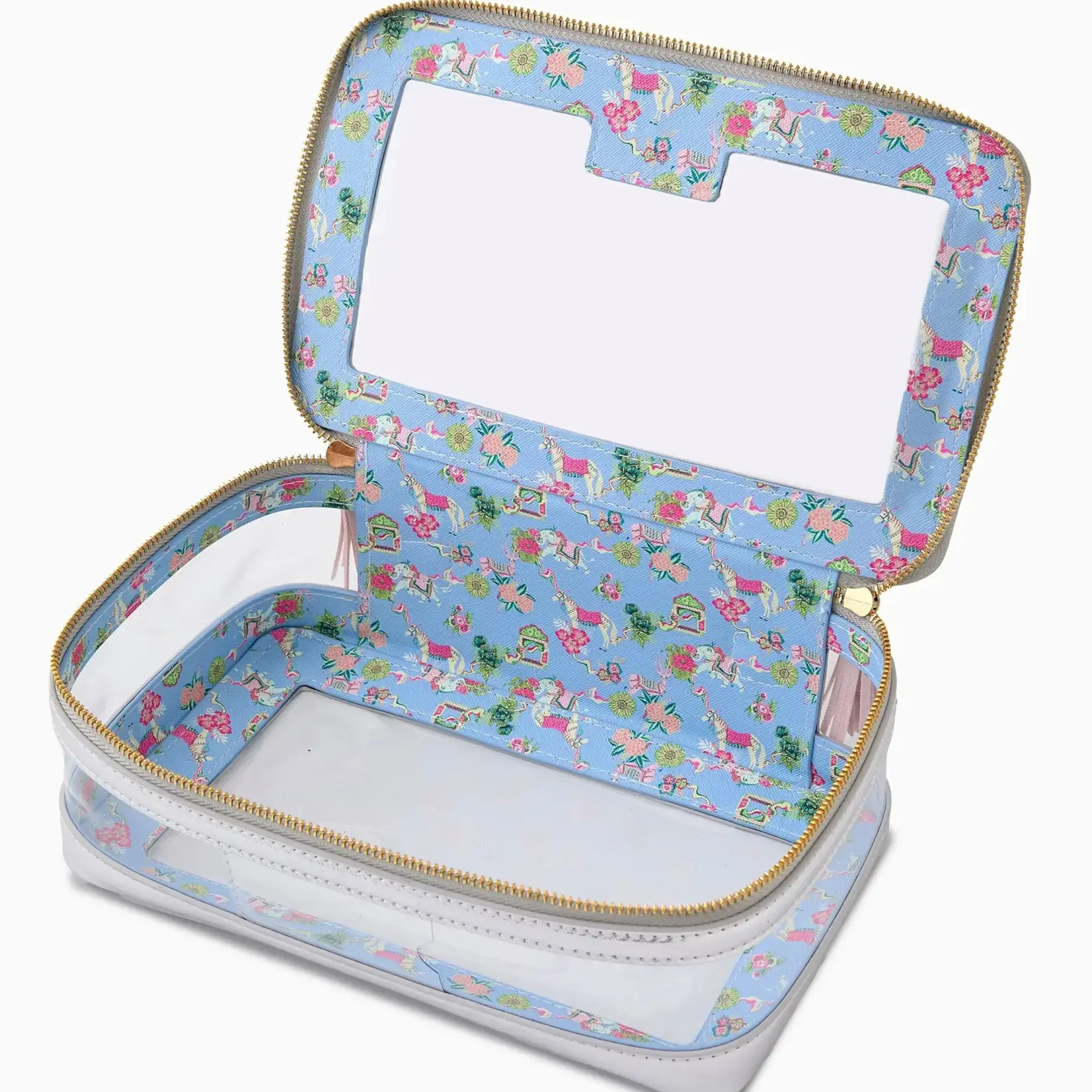 Oh My Mahjong Silver Tile Storage Bag