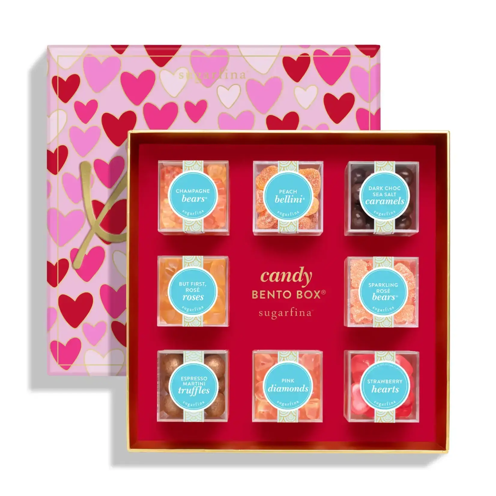 Sugarfina Valentine's Day 2026 Xoxo 8pc Bento Box