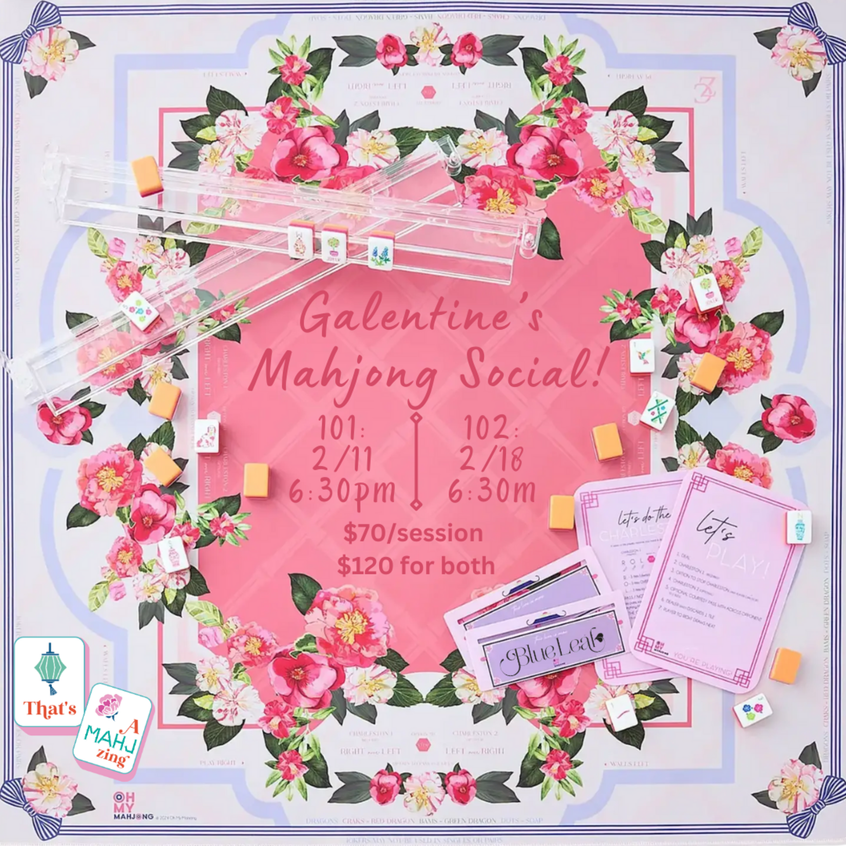 Galentines Mahjong 101 - February 11th
