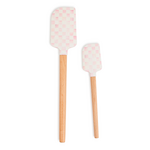MacKenzie-Childs rosy check spatula, set of 2