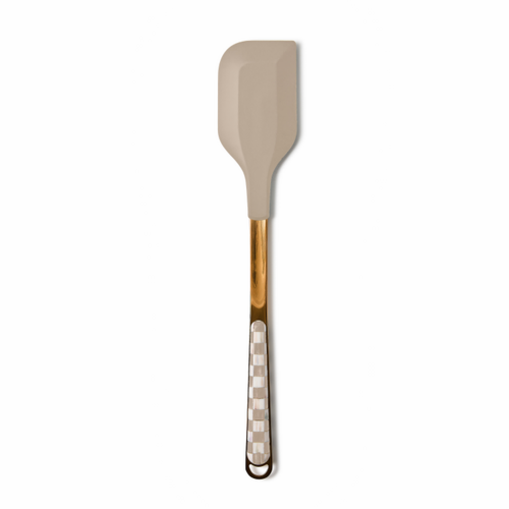 MacKenzie-Childs mocha check spatula