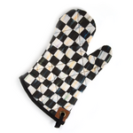 MacKenzie-Childs courtly check bistro oven mitt