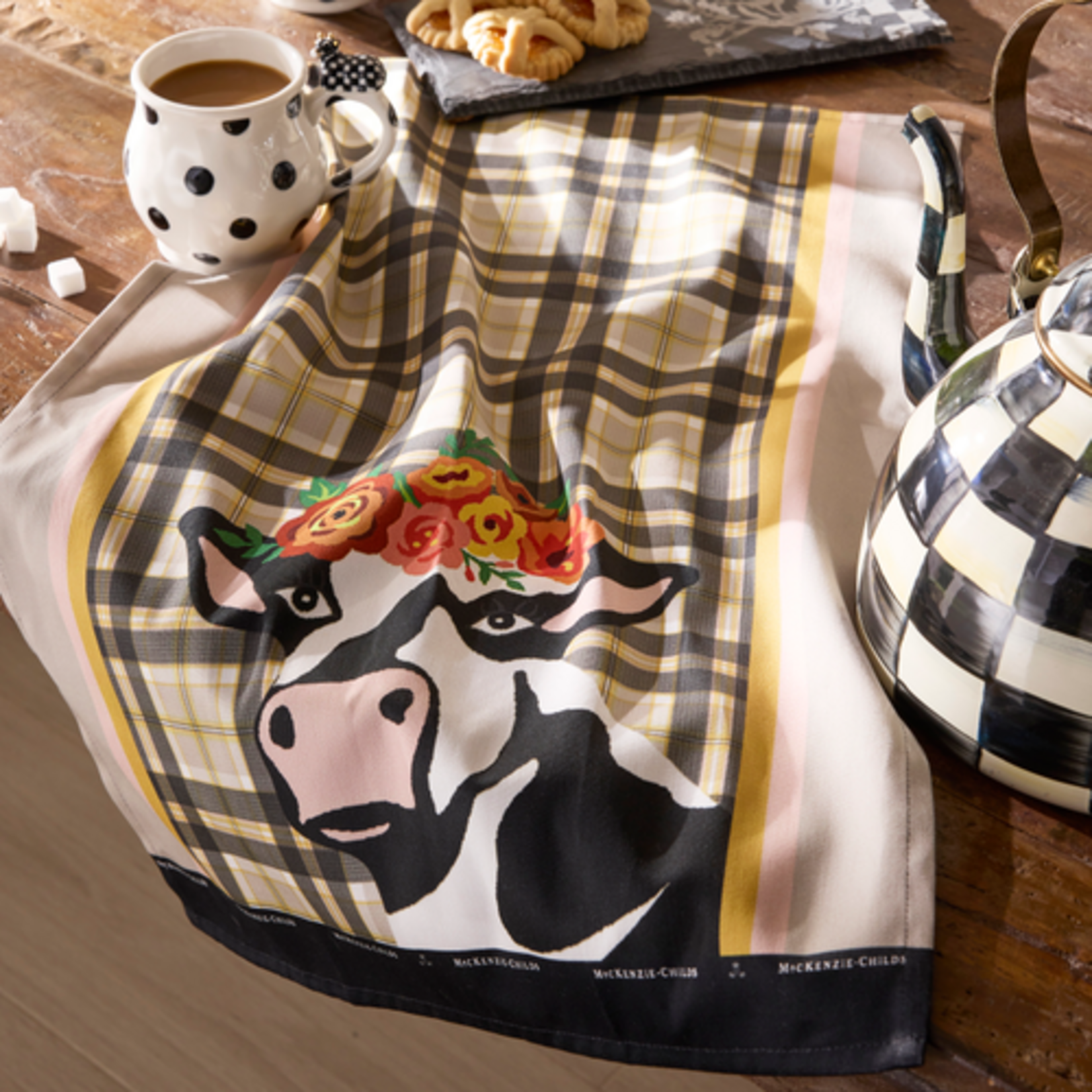 MacKenzie-Childs frida cowlo dish towel