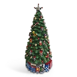 MacKenzie-Childs christmas carol rotating musical tree