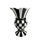 MacKenzie-Childs courtly check small great vase