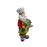 MacKenzie-Childs confetti chef santa