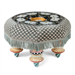 MacKenzie-Childs tapestry setting seat