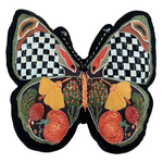 MacKenzie-Childs harvest moth shaped pillow