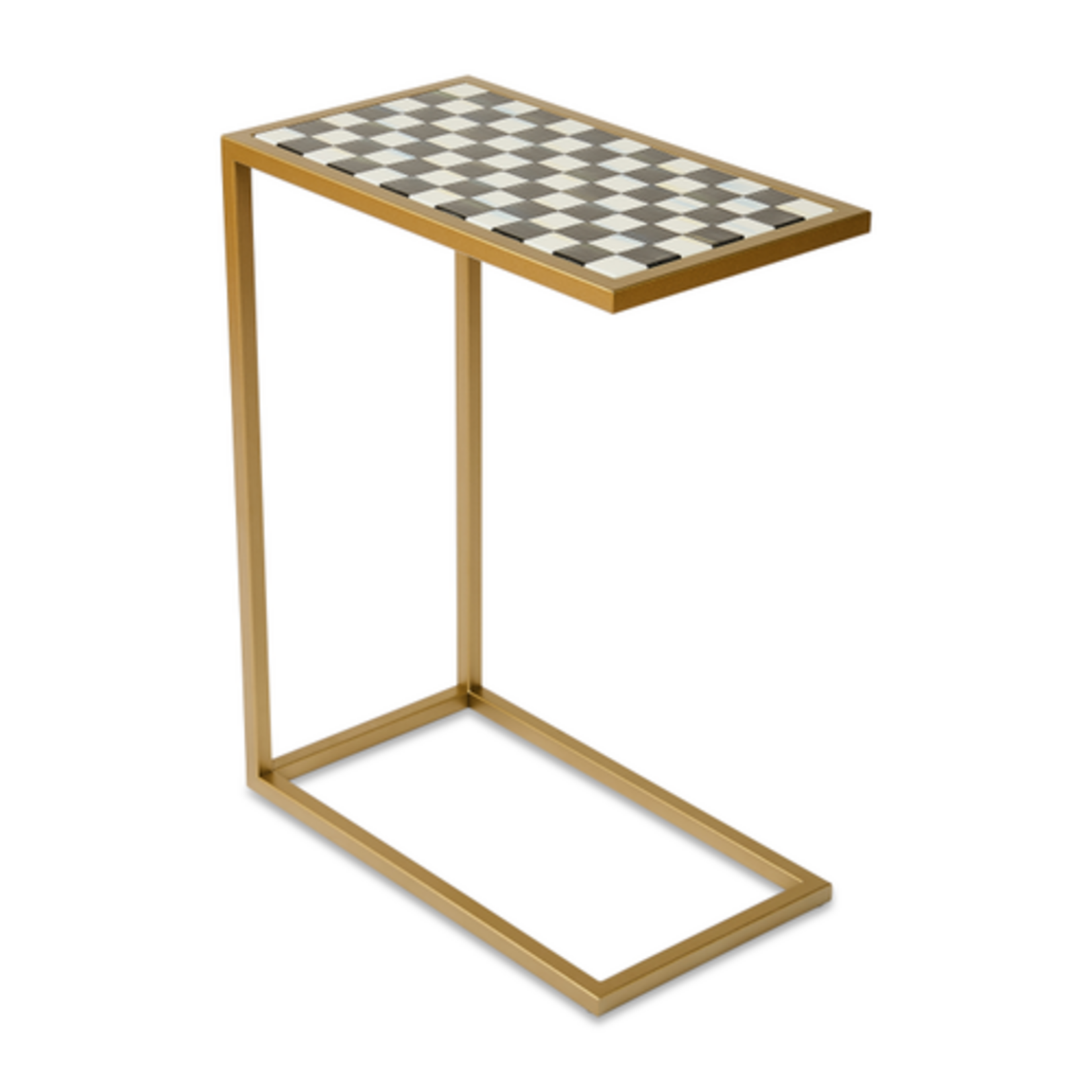 MacKenzie-Childs courtly check enamel c-table