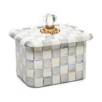 MacKenzie-Childs sterling check recipe box