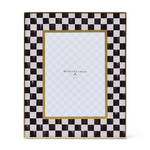 MacKenzie-Childs courtly check 5" x 7" glass frame