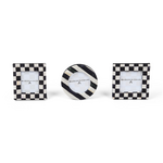 MacKenzie-Childs courtly fabric frames, set of 3