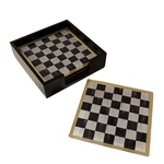 MacKenzie-Childs courtly check glass coasters, set of 4