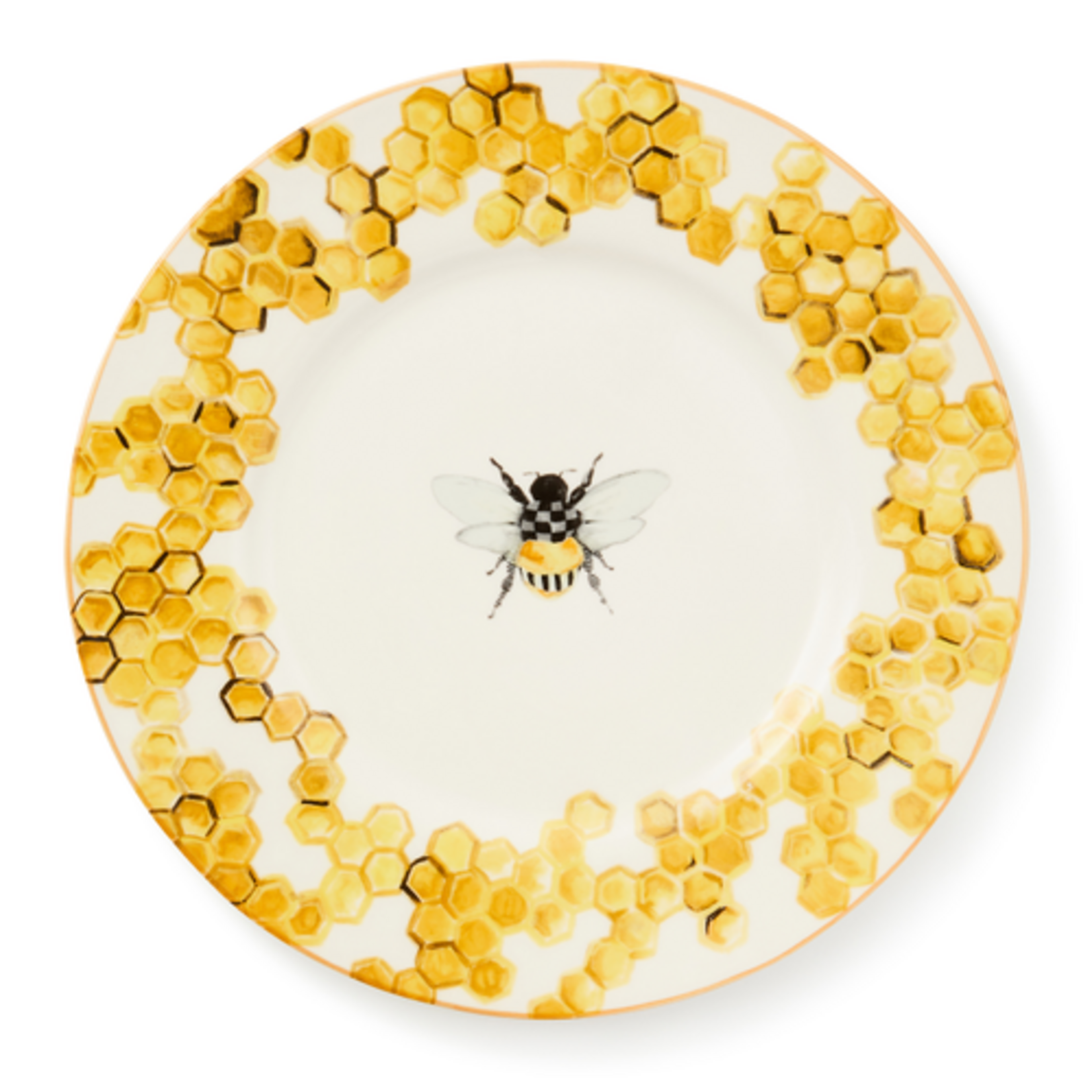 MacKenzie-Childs queen bee dinner plate