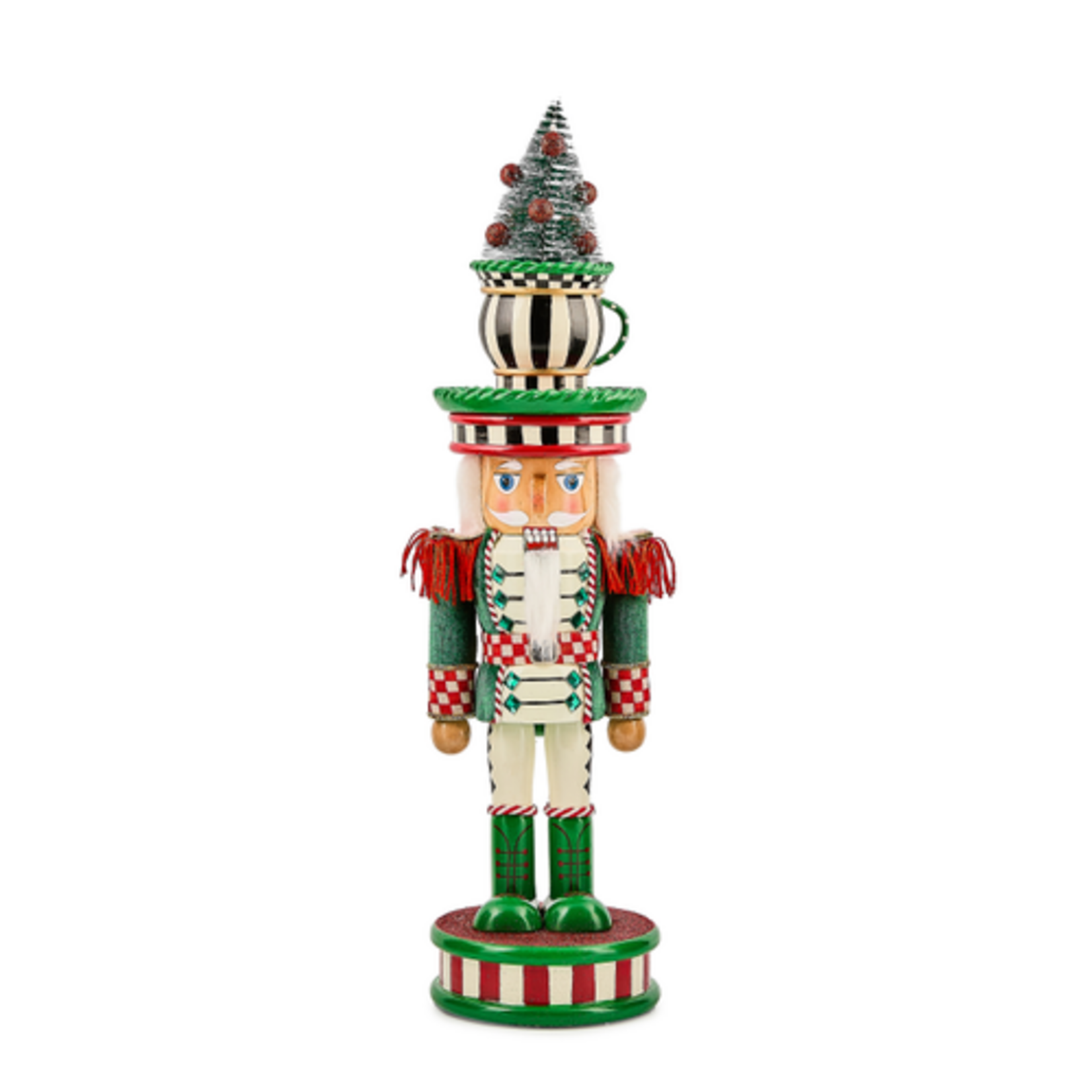 MacKenzie-Childs check it out teacup nutcracker