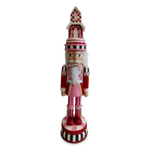 MacKenzie-Childs ruby red wood nutcracker