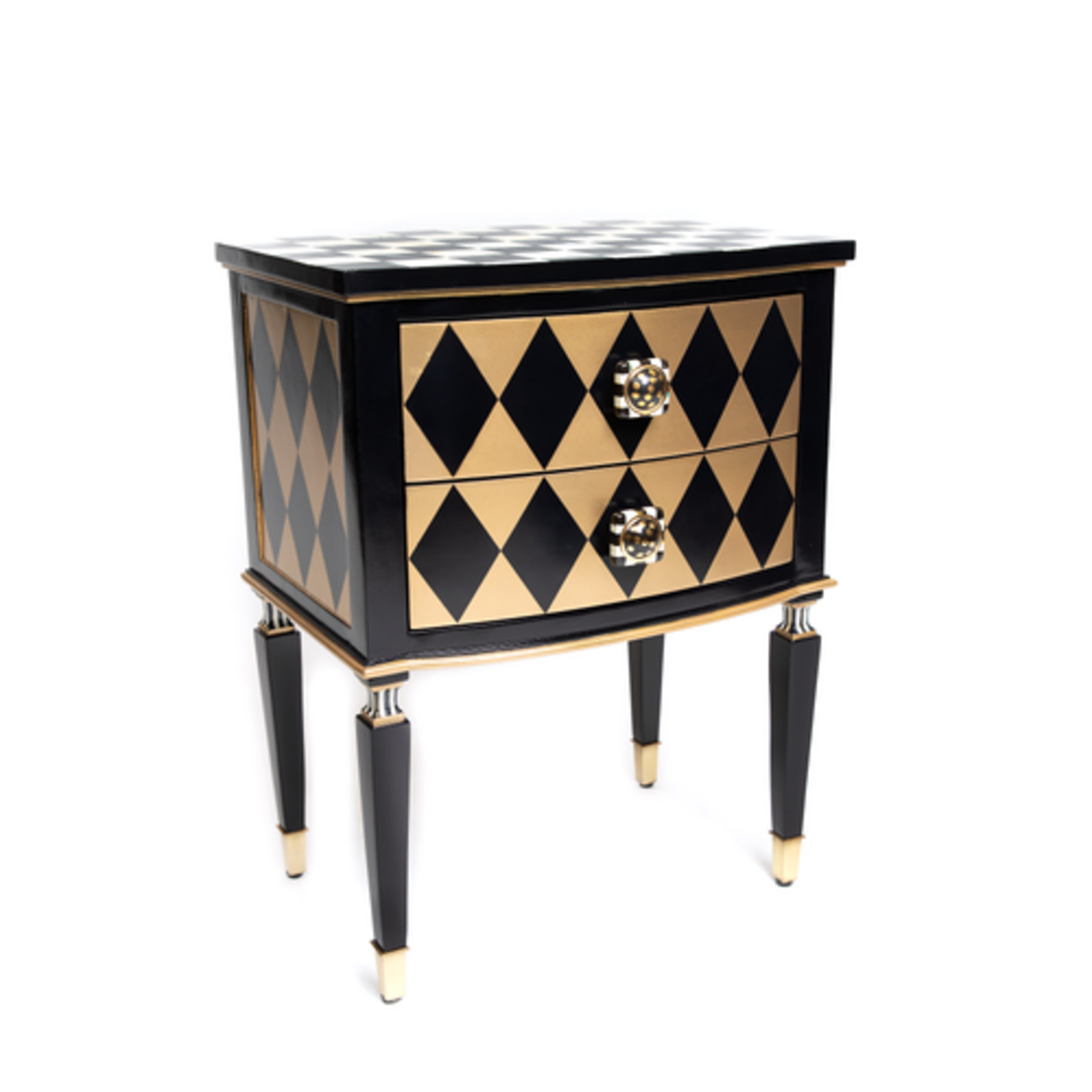 MacKenzie-Childs masquerade accent chest