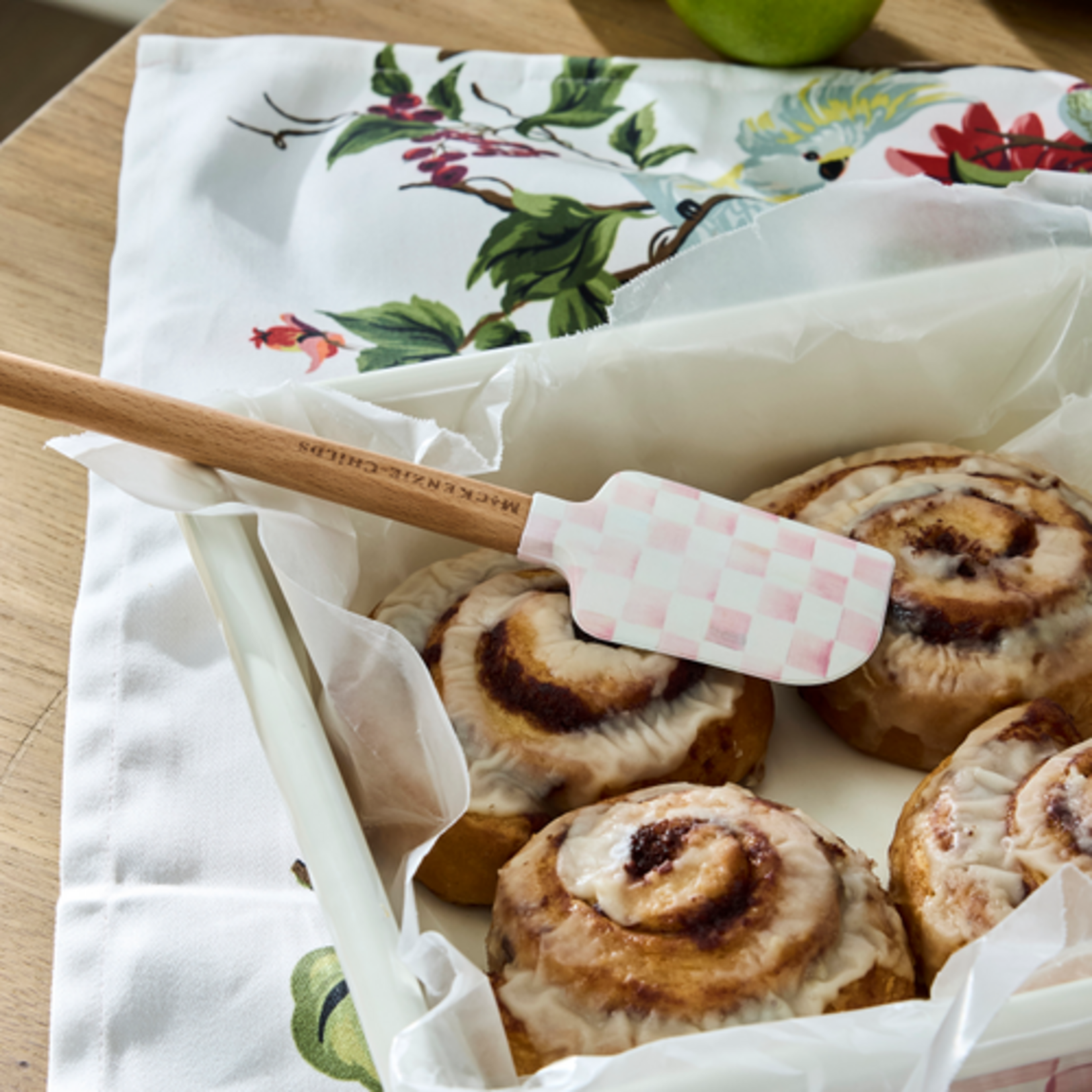 MacKenzie-Childs rosy check spatula, set of 2