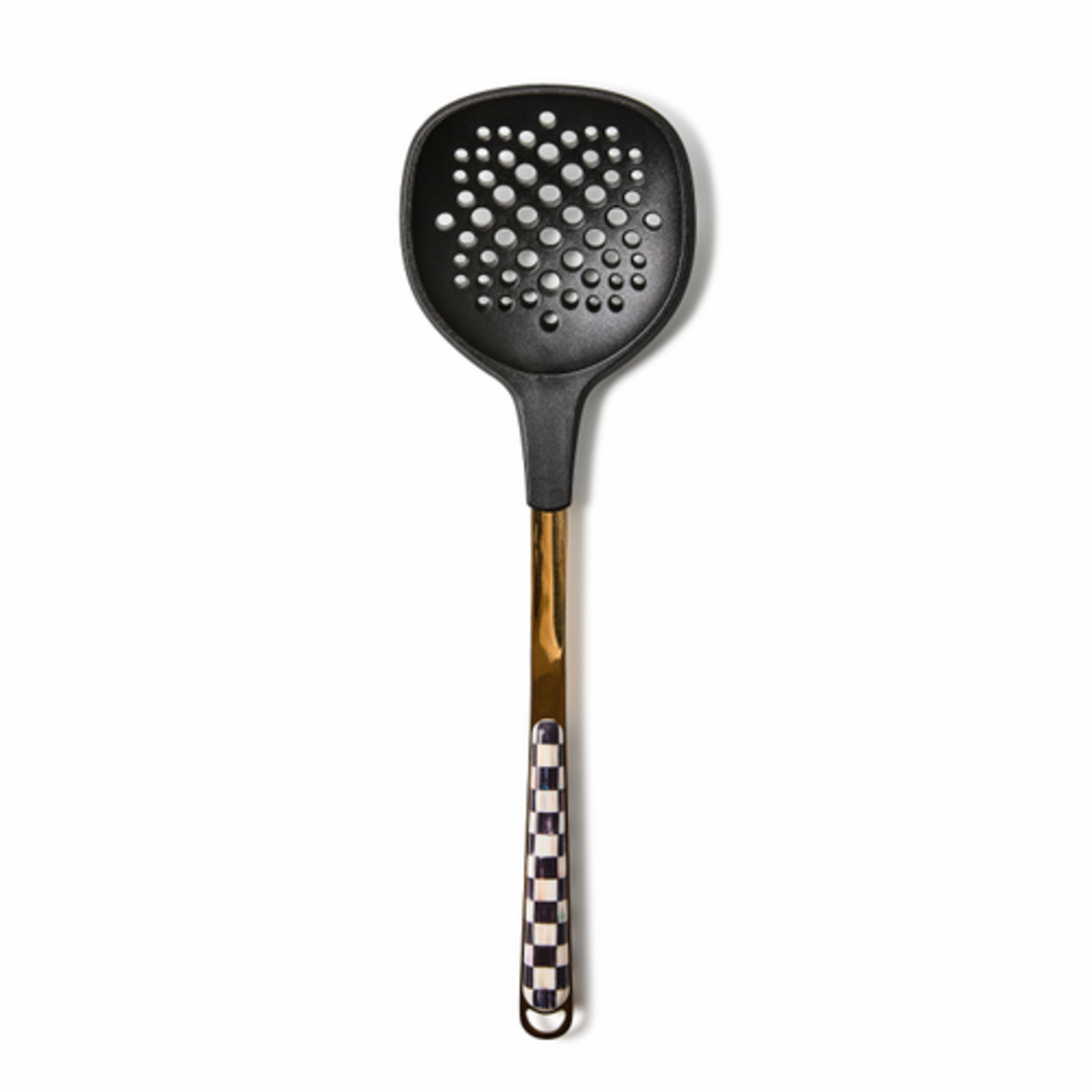 MacKenzie-Childs courtly check slotted turner