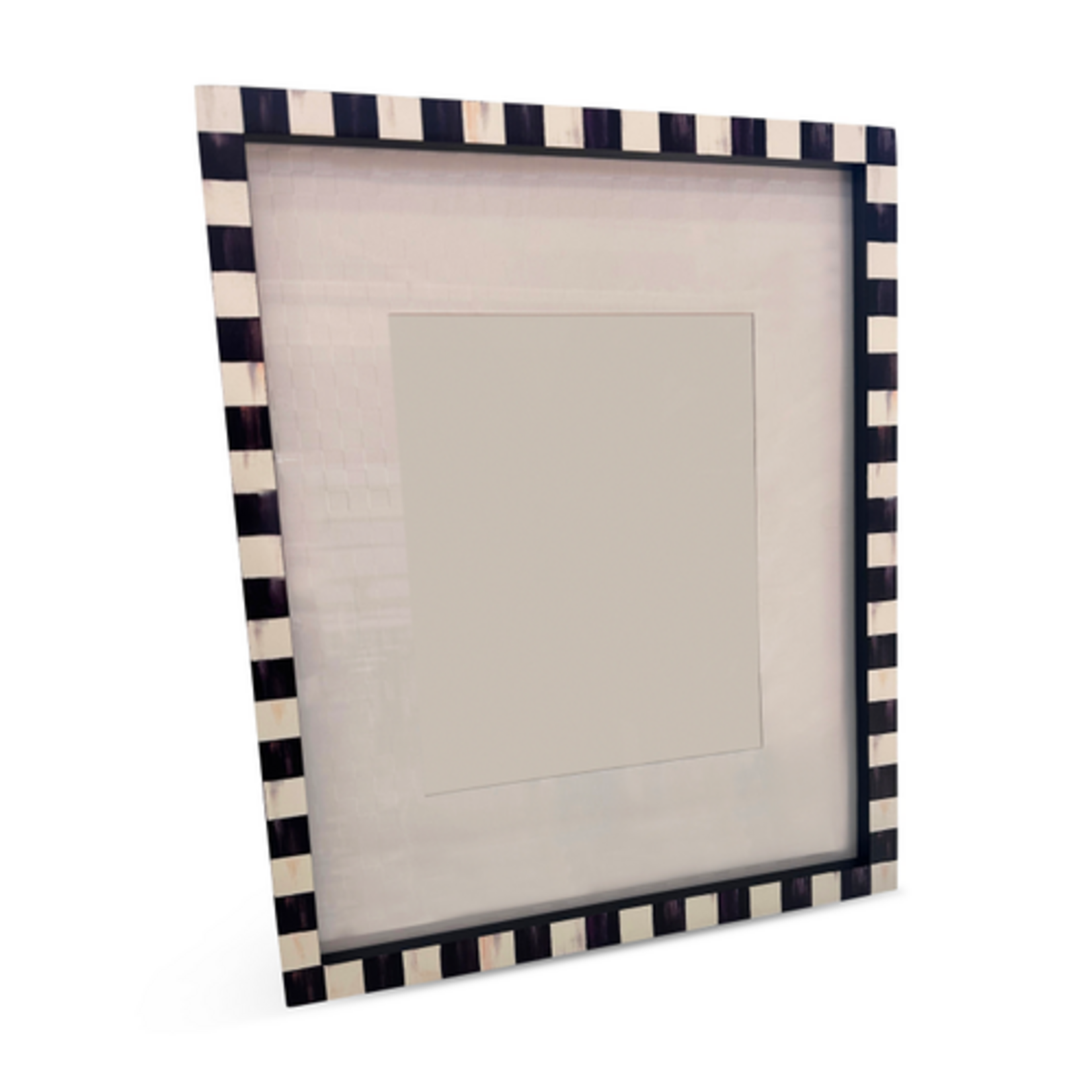 MacKenzie-Childs courtly check 11" x 14" wall frame with check mat