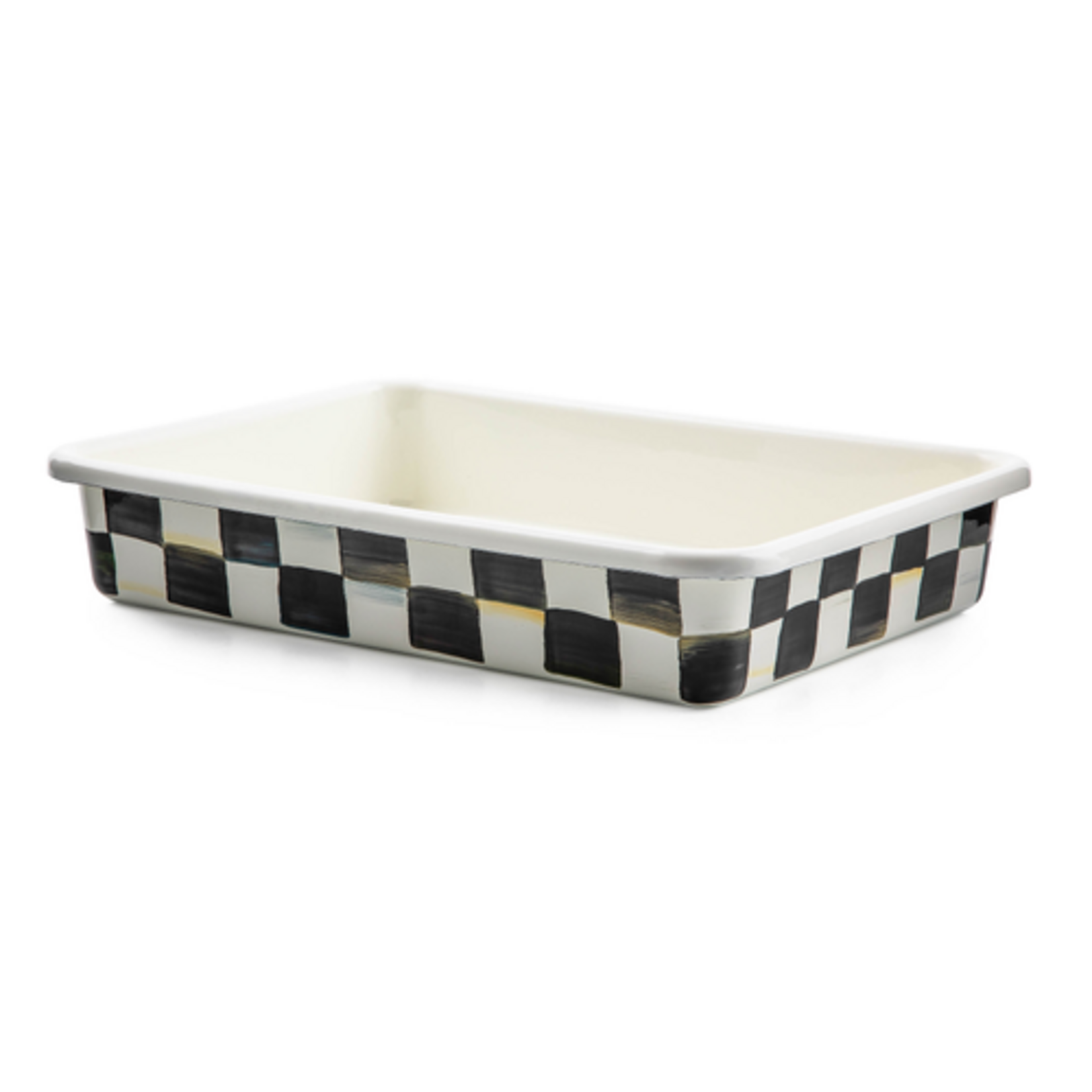 MacKenzie-Childs courtly check 9" x 13" baking pan